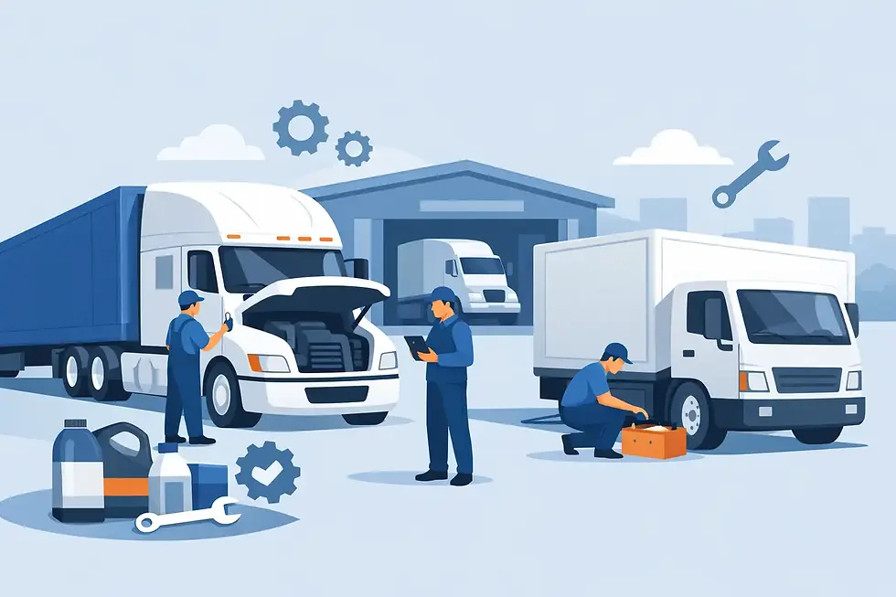 Commercial Truck Maintenance Guide for Fleets