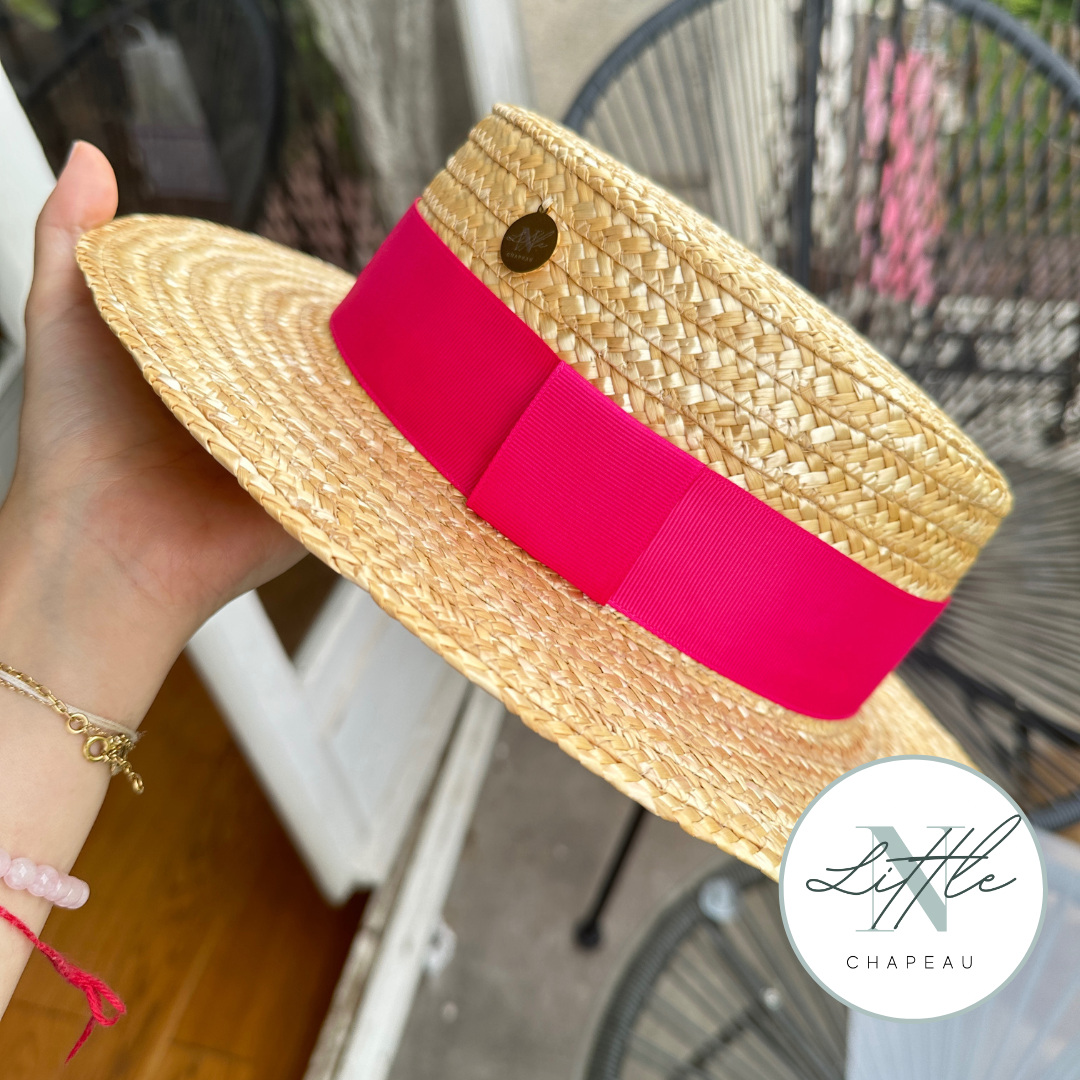 Bande noeud simple - Framboise