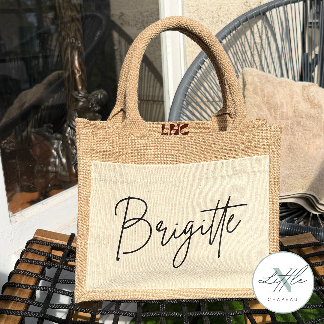 Petit sac personnalisé avec poche avant