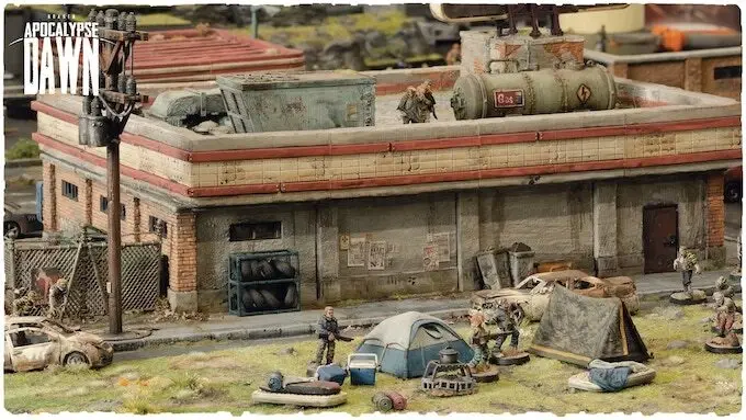 3D gedruckte Zelte für Miniaturen – Apokalypse-Setting