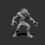 Miniaturbild: 🐺 Werewolf Miniature – 32mm / 75mm Scale | STL for 3D Printing