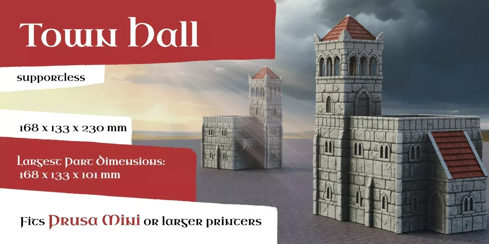 Rathaus / Stadt / Gelände / Age of Sigmar / Frotgrave