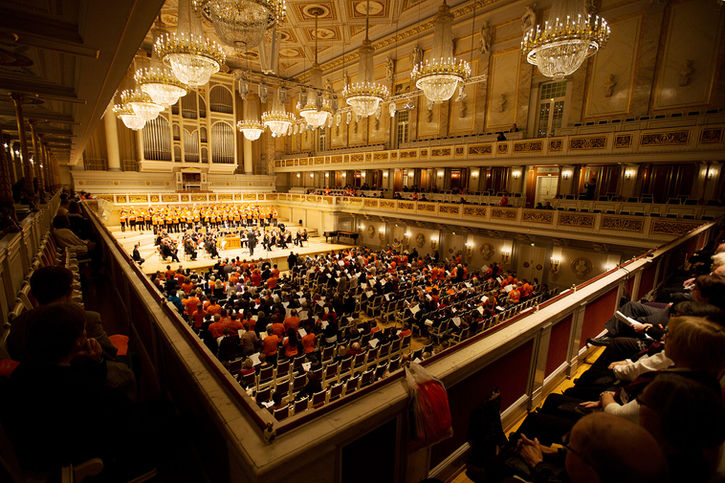 Konzerthaus Berlin, Orchester, Klassik,  Musiksaal, Philharmonie, Dirigent, Musik, Eventfotografie, Publikum, Saal, Loge