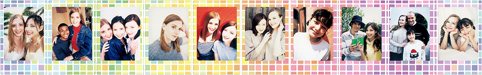 INSTAX MINI STAINED GLASS FRAMES FILM