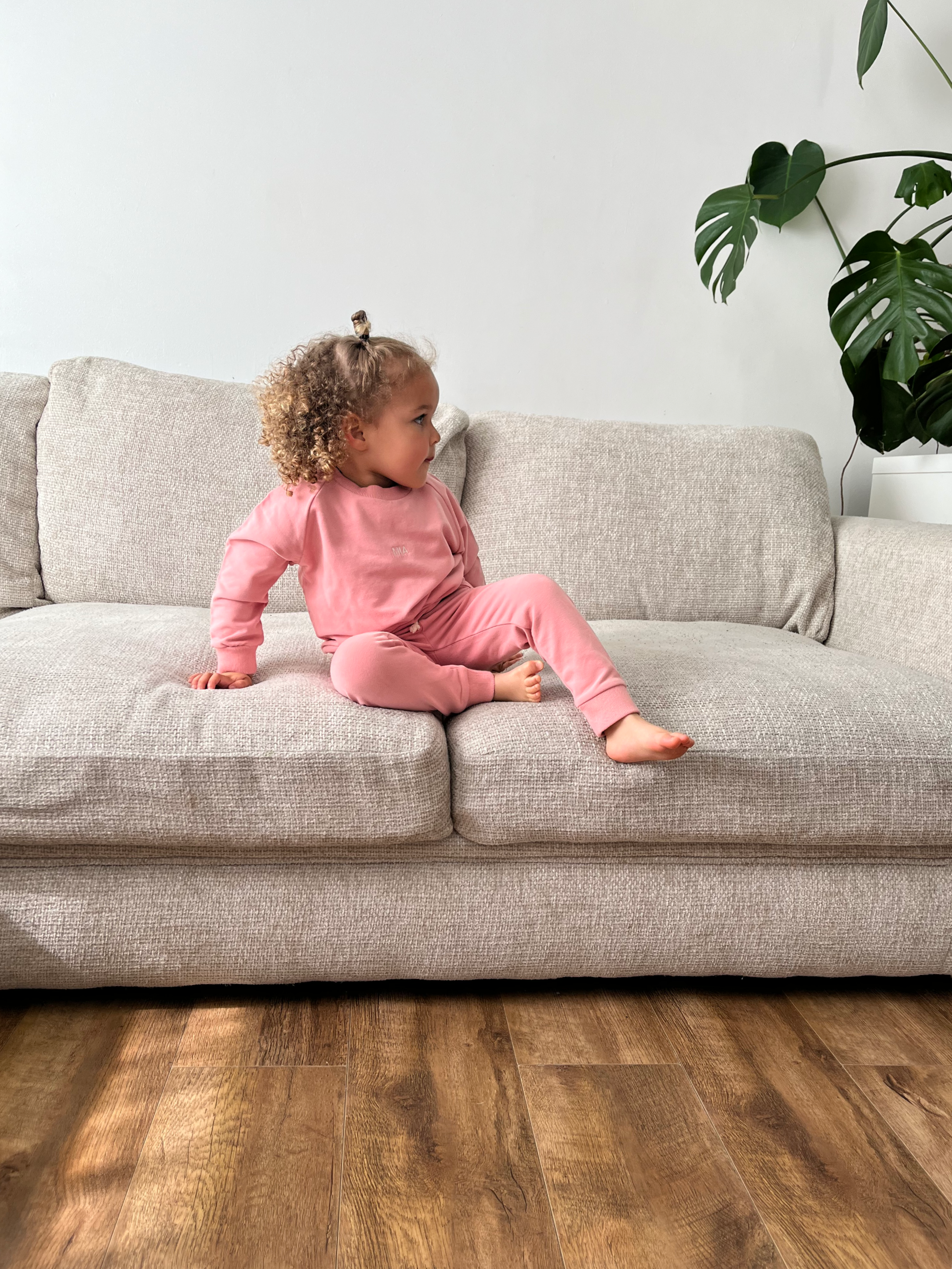 French Terry Set | Rose