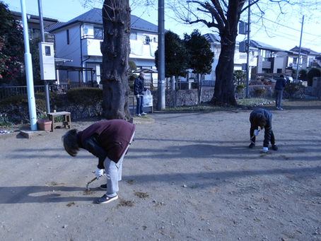 公園清掃 3月22日