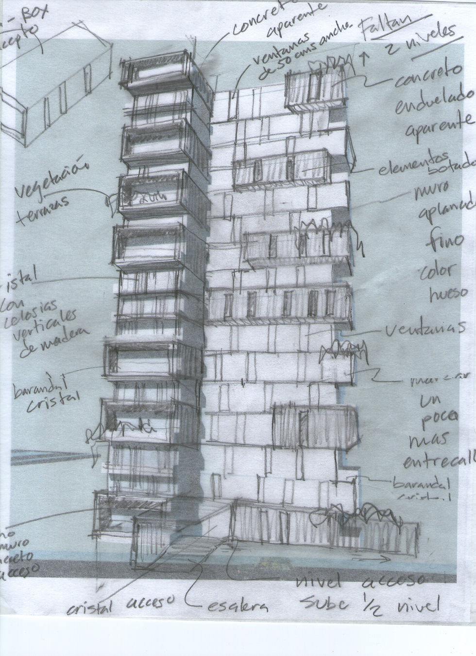 Soberna 2. Arquitectura residencial de lujo en Guanajuato. Edificio con amenidades exclusivas.