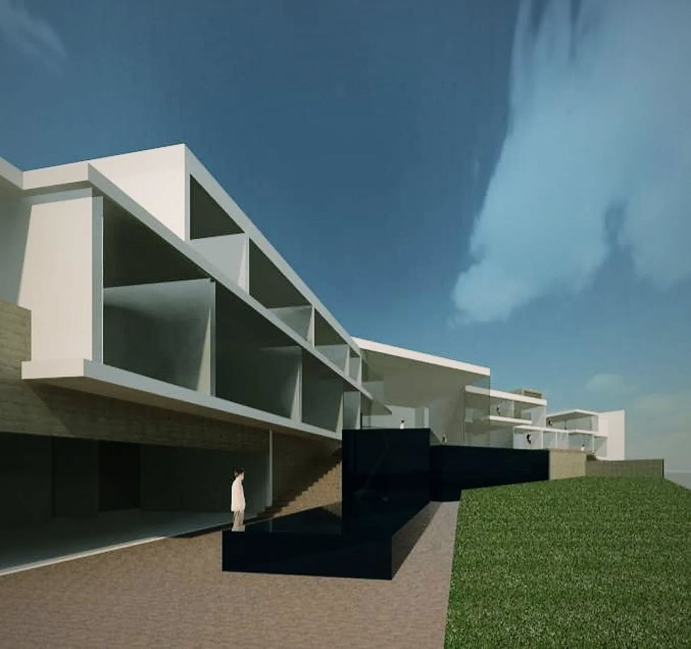 Casa BR. Diseño residencial en contexto de campo de golf: arquitectura de integración y alta gama.