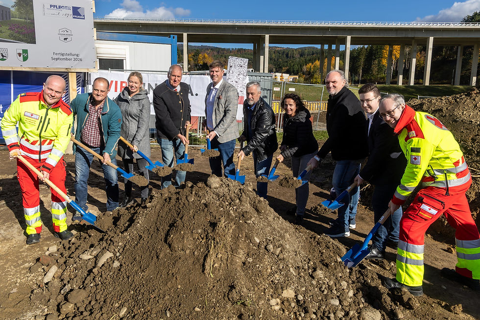 Spatenstichfeier: Neubau Rotkreuz-Ortsstelle Gratkorn