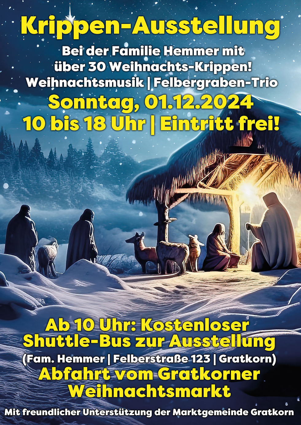 Ausstellung: Weihnachtskrippen