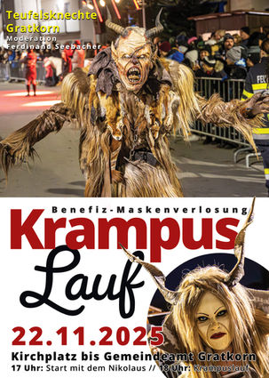Krampuslauf in Gratkorn – Tradition und Nächstenliebe
