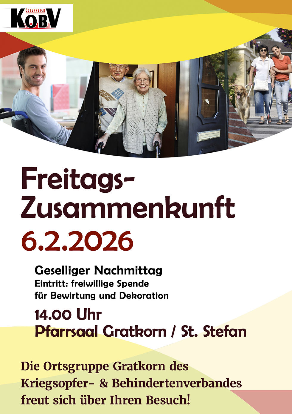 Freitags-Zusammenkunft Februar