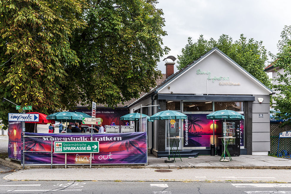 Sun in & find out | Sonnenstudio | Brucker Straße 34 · 8101 Gratkorn