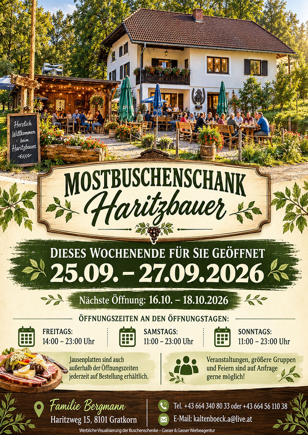 Mostbuschenschank Haritzbauer | September 2026