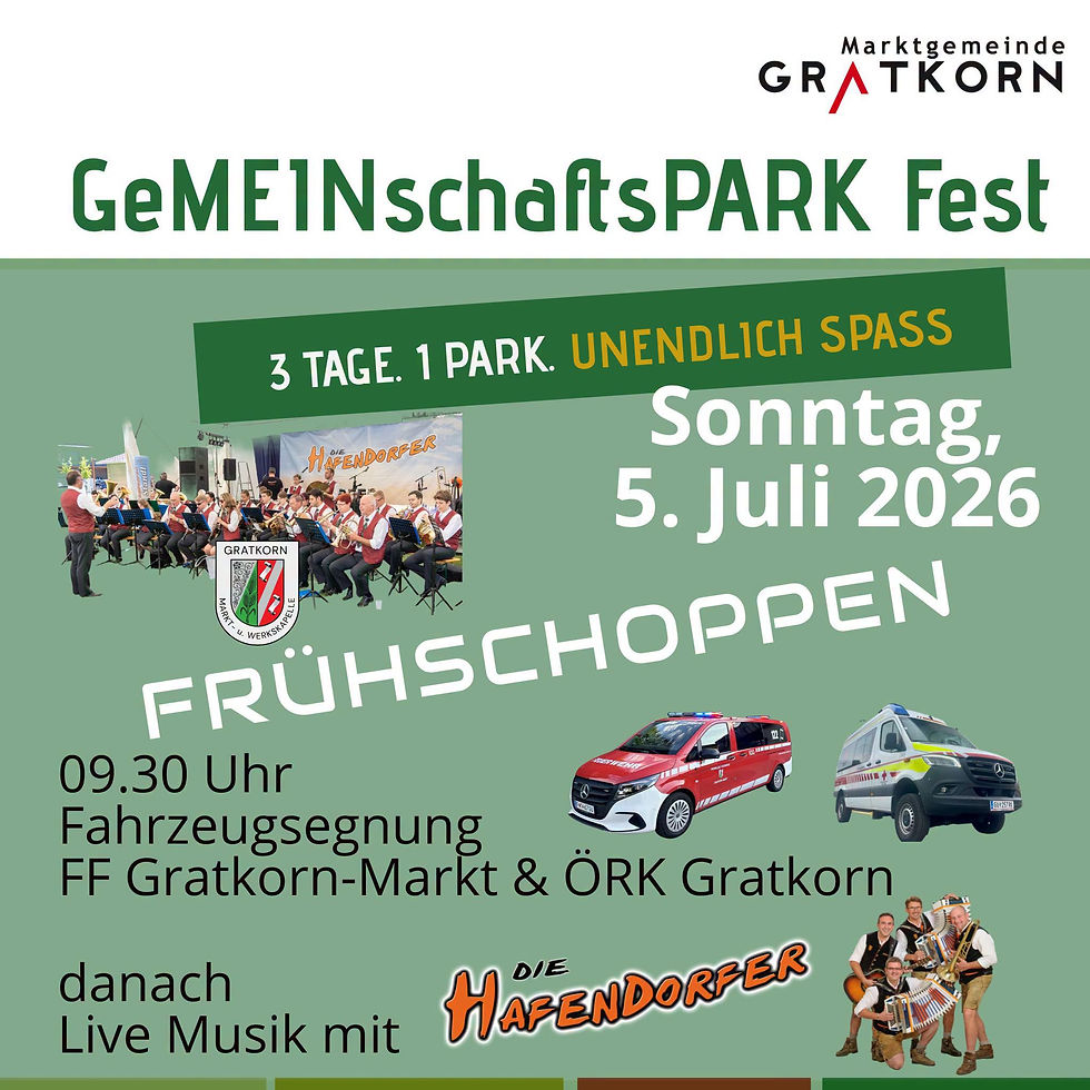 GeMEINschaftsPARK Fest 2026 | Sonntag