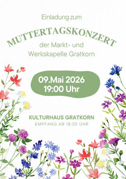 Einladung zum Muttertagskonzert