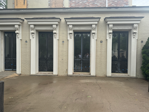 Nashville, Tn. East Ivy Mansion Steel Door Restoration