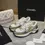 Thumbnail: Chanel 23C White Gold Silver CC