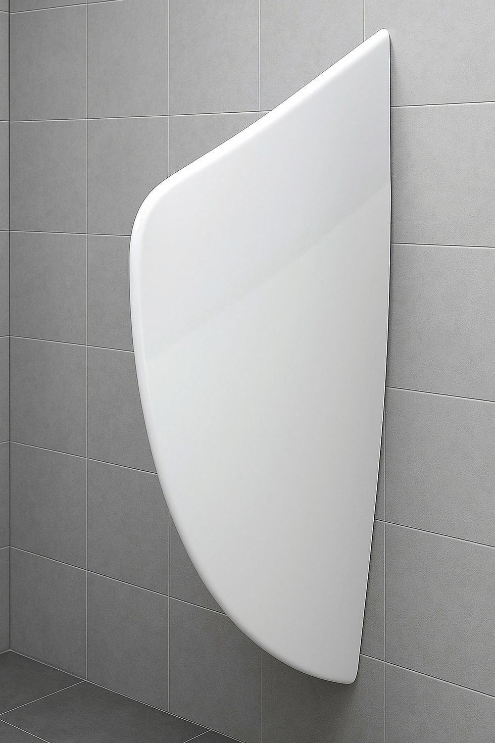 Harp Urinal Divider side image