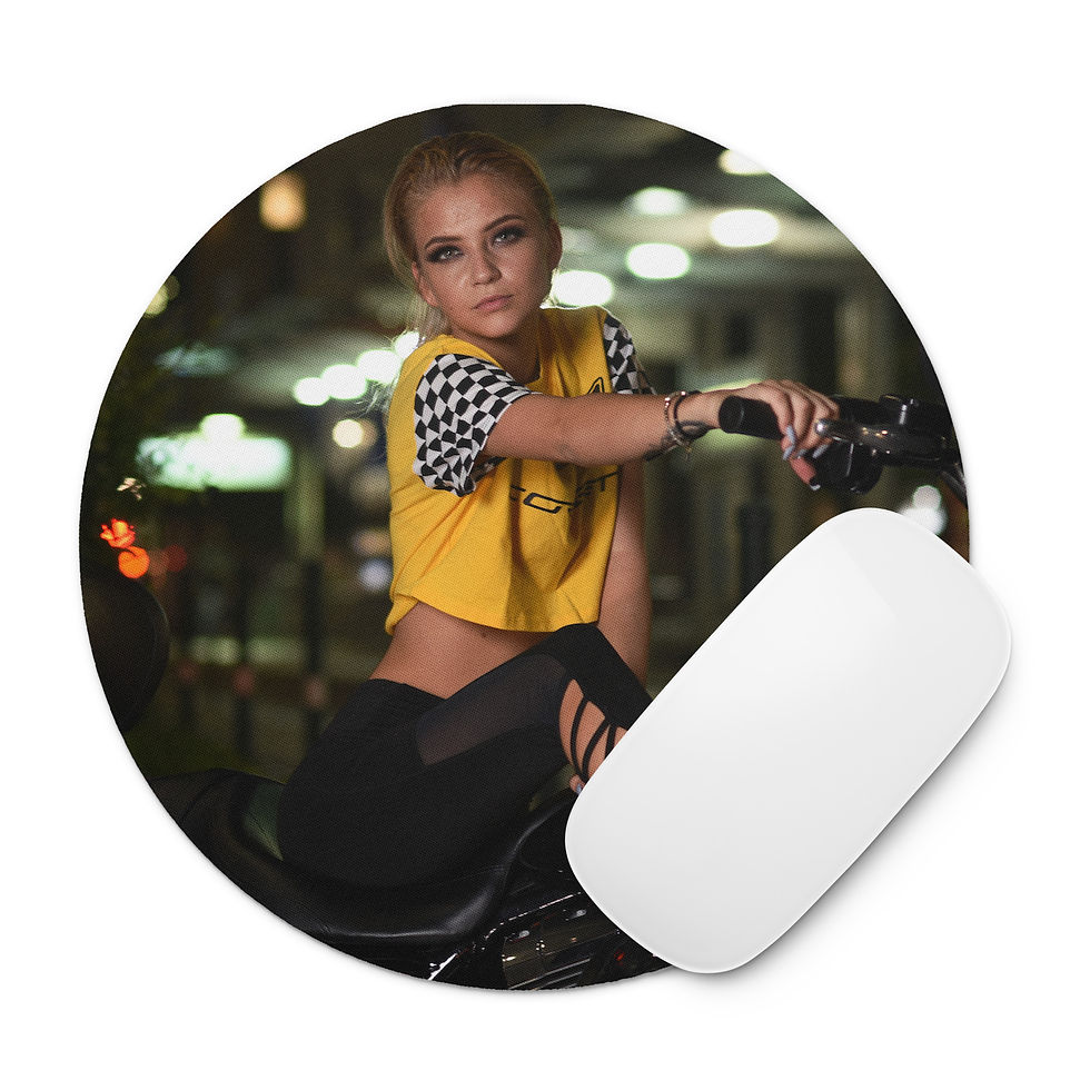 Thumbnail: Round mouse pad