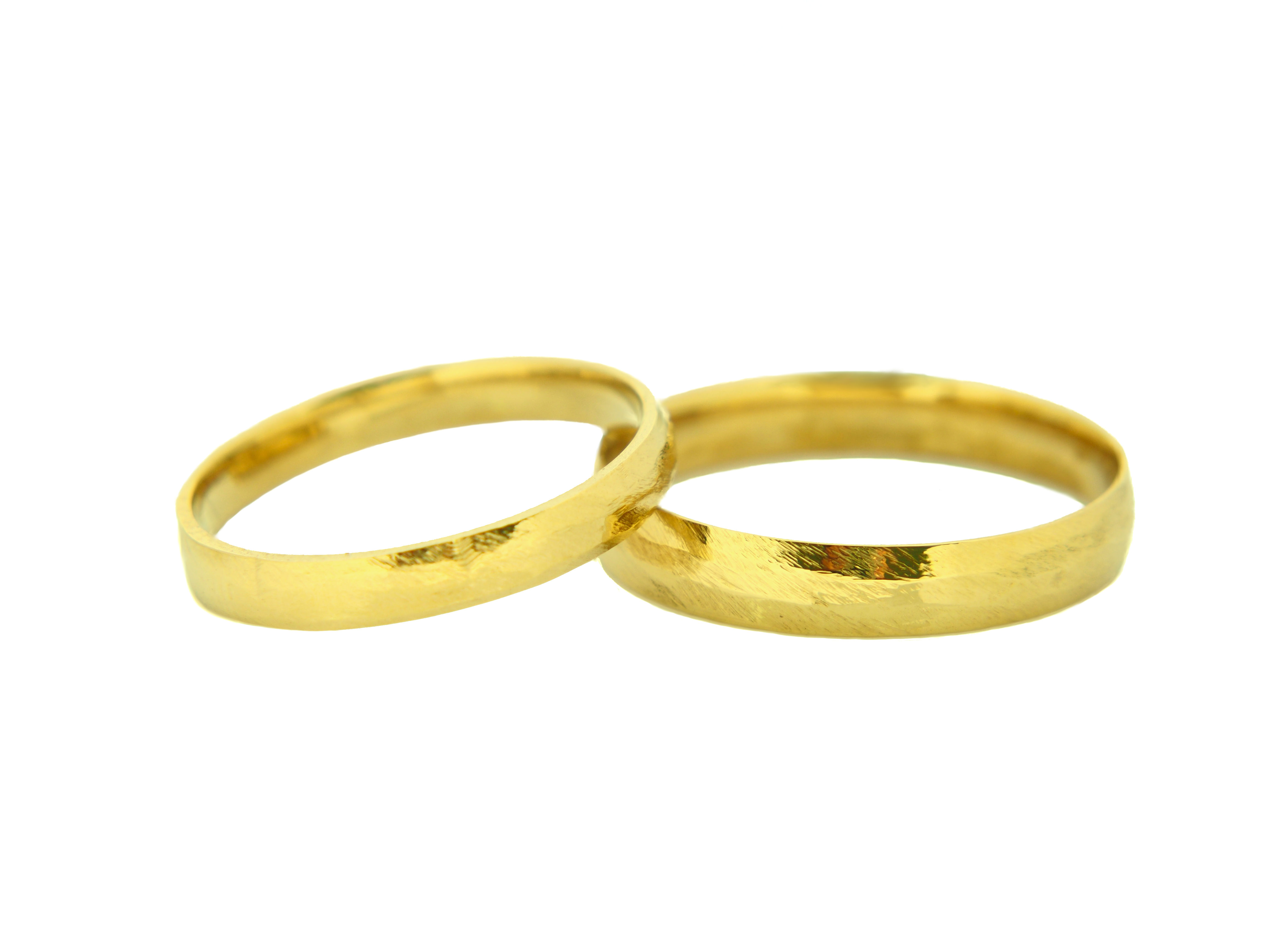 Obrączki ślubne złote