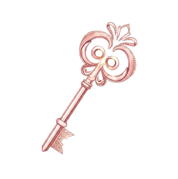 Luxurious baroque-style VIP logo with golden key.
Refined VIP logo framed by an ornate rose-gold baroque design, accompanied by an elegant matching key. This visual evokes privileged access to an exclusive, luxurious and artistic space. Ideal for illustrating a premium, intimate, members-only universe.