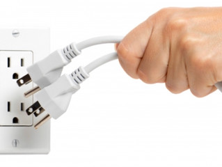 Overloaded = Overwhelmed. Unplug. MENTAL WELLNESS MATTERS