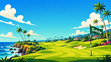 golf background