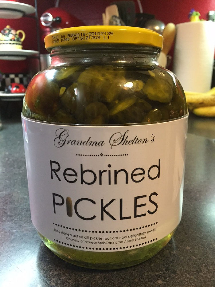 Grandma Shelton's Rebrined Pickles