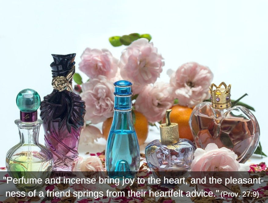 "Perfume and incense bring joy to the heart..." / The P.E.R.F.U.M.E. Zone (in Weight Loss Land) / www.HoneycombOasis.com