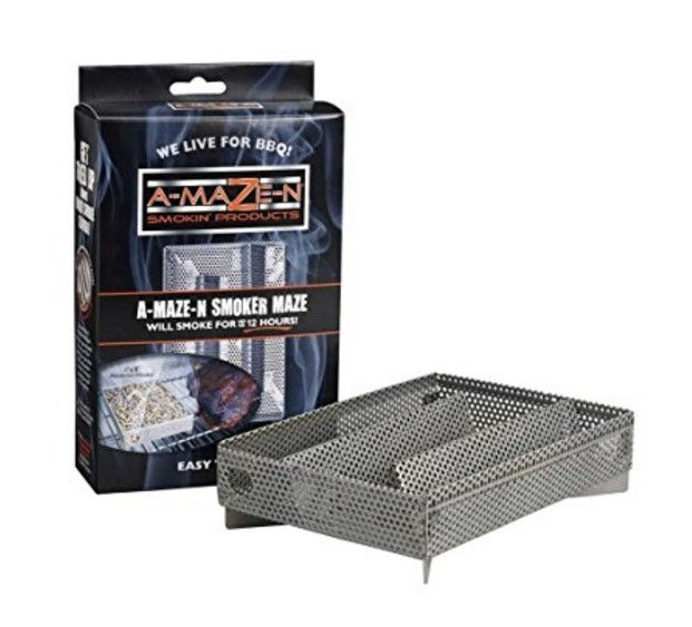 Pellet tray / Man Bee Makin' Smoked Fish / www.HoneycombOasis.com