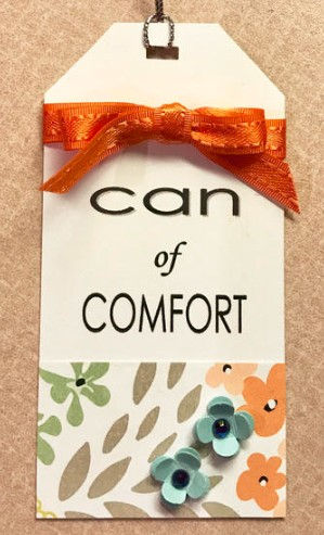 Tag for Can of Comfort / Gift-in-a-Can: Fill, Seal, & Tag It (Part 4) / www.HoneycombOasis.com