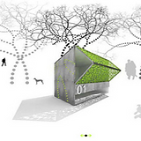 kiosko o caseta en acero inoxidable