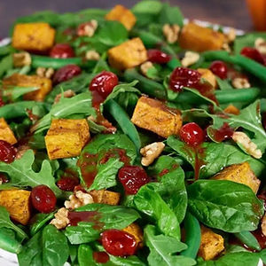 Loaded Baked Sweet Potatoes Salad