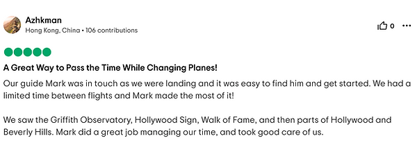 Private Tours of los Angeles - We Love LA Tour 