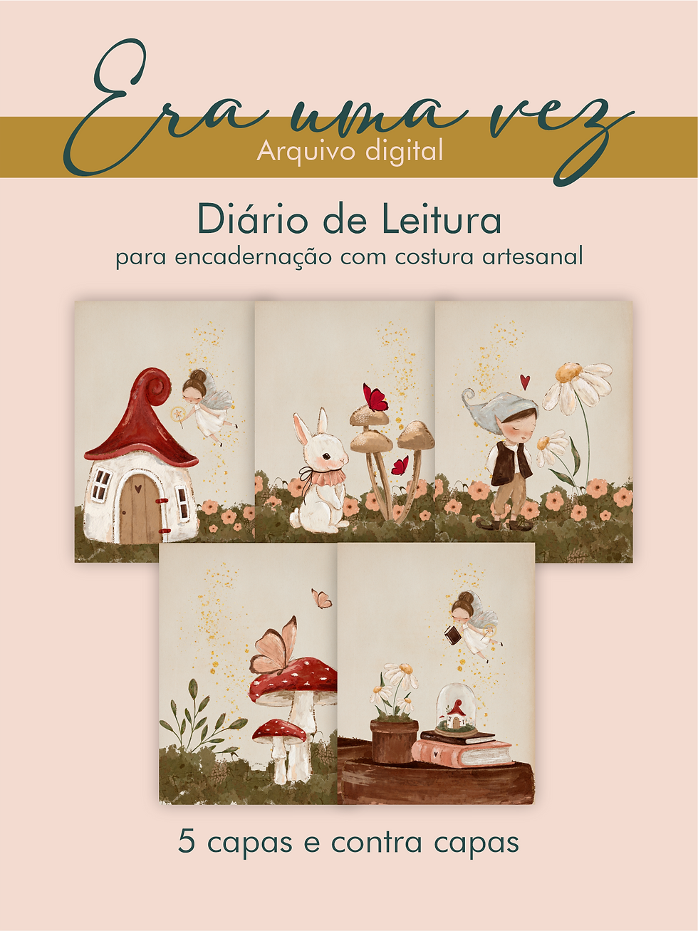 Diário de Leitura Era Uma Vez Costura