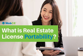 What is Real Estate License Portability? A Complete Guide from WebCE blog image