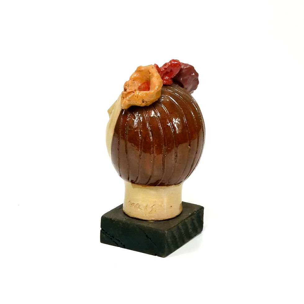 Miniatura: Cabeça com Flores
