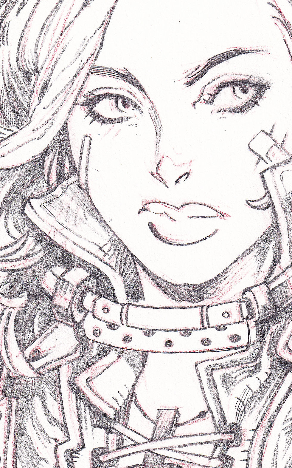 Thumbnail: Girl | Original pencil drawing