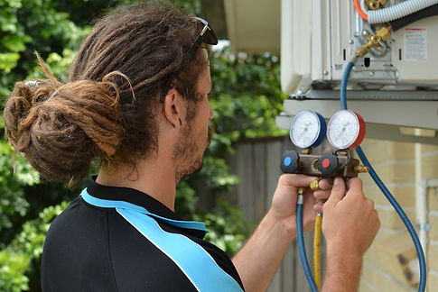 Air conditioner install