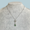 Thumbnail: Edwardian Silver Green Paste Pendant
