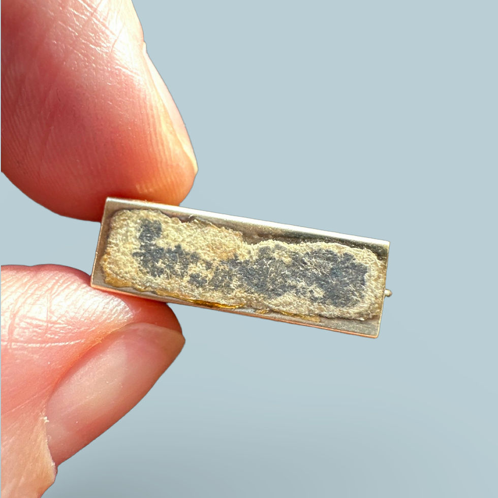 Thumbnail: Vintage Gold and Enamel Matchbox Charm