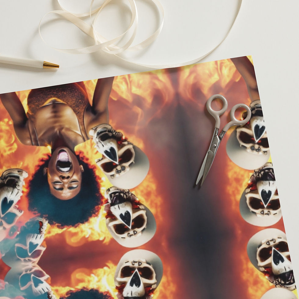 DilSe Designs: Kali Maa Wrapping Paper