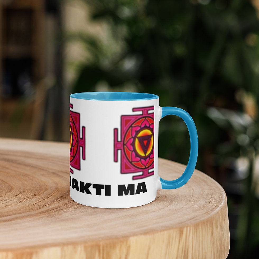 Thumbnail: Om Jai Kali Shakti Ma Mug with Color Inside