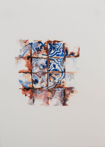 Pavimento maiolicato_2021_Watercolor on paper_14.8x21cm.jpg