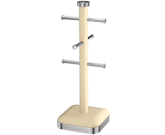 Swan retro cream mug tree