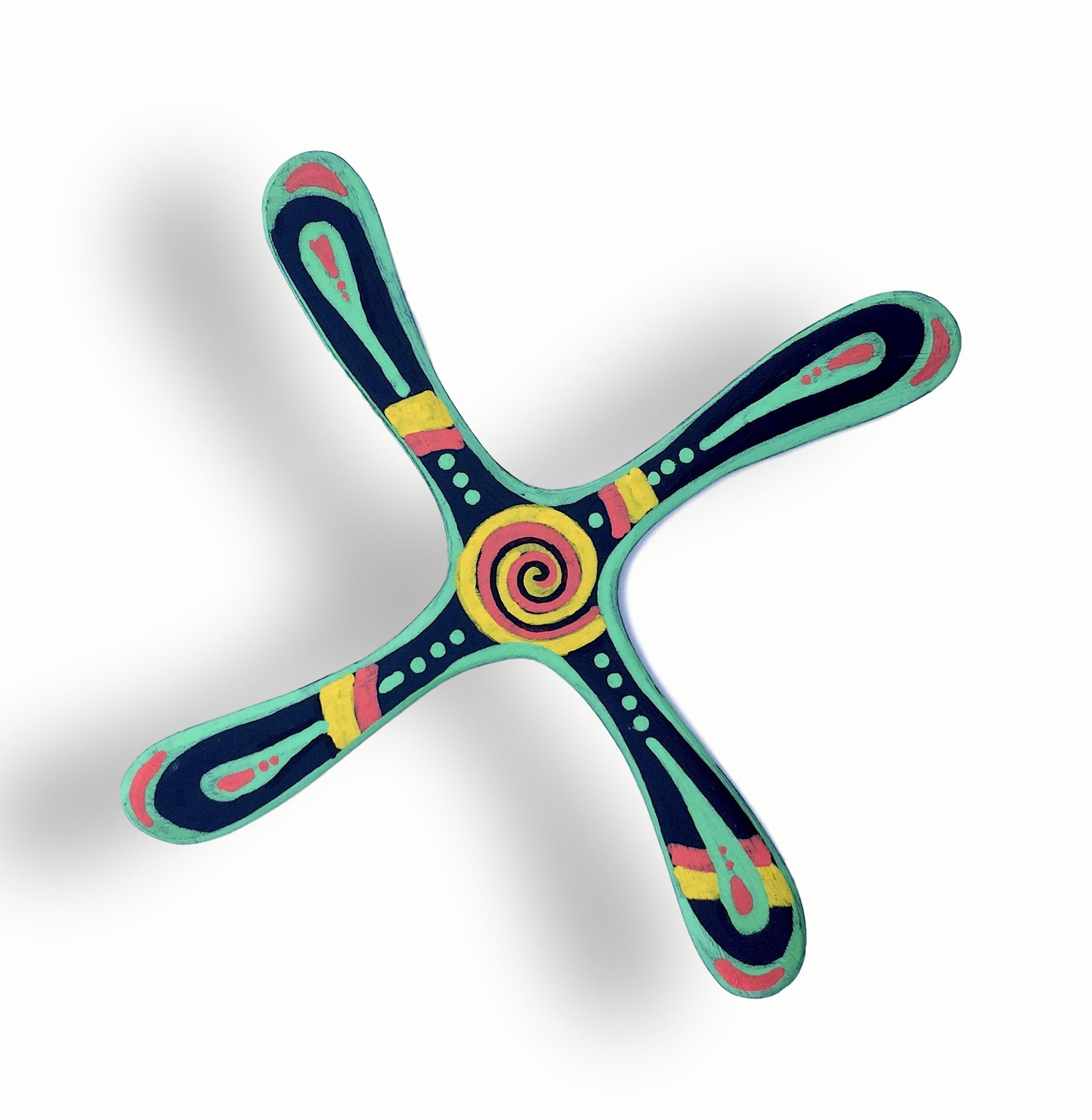 Neon Dreams Boomerang - Right handed model - 4 blade