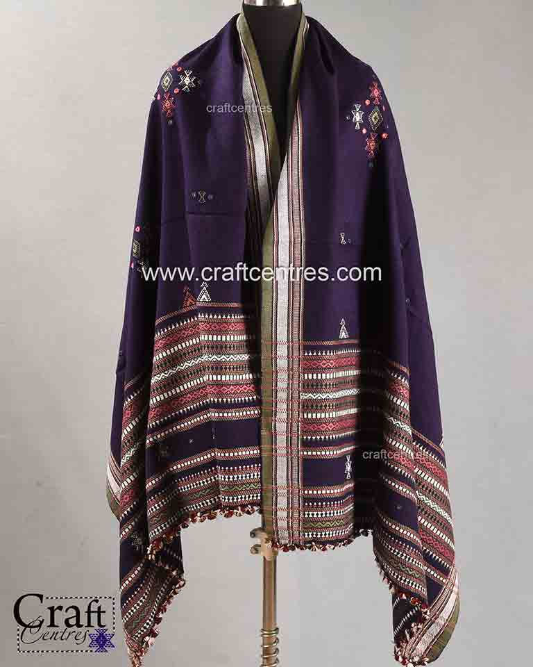 Thumbnail: Embroidery Work Kutchi Shawls