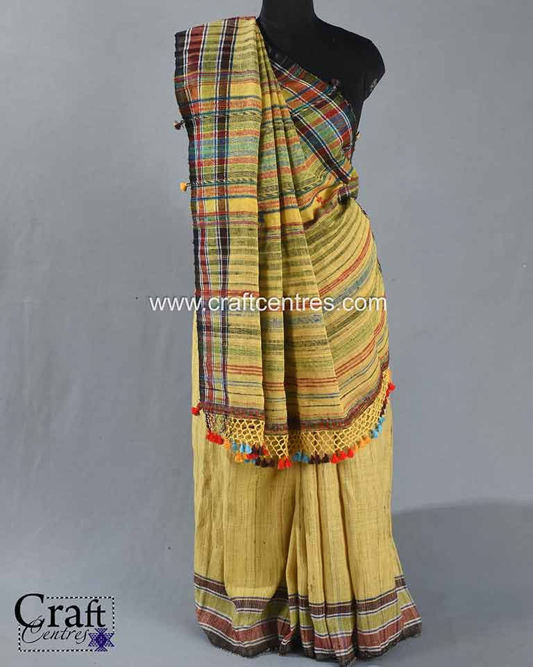 Thumbnail: bhujodi silk saree