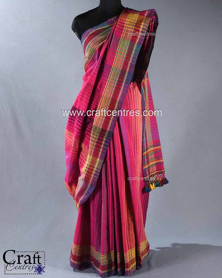 Thumbnail: Handloom Kala Cotton Saree